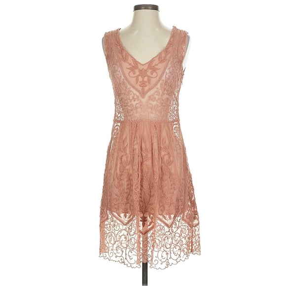 Yoana Baraschi Dresses & Skirts - Anthropologie Yoana Baraschi "At Dusk" lace dress 🌷